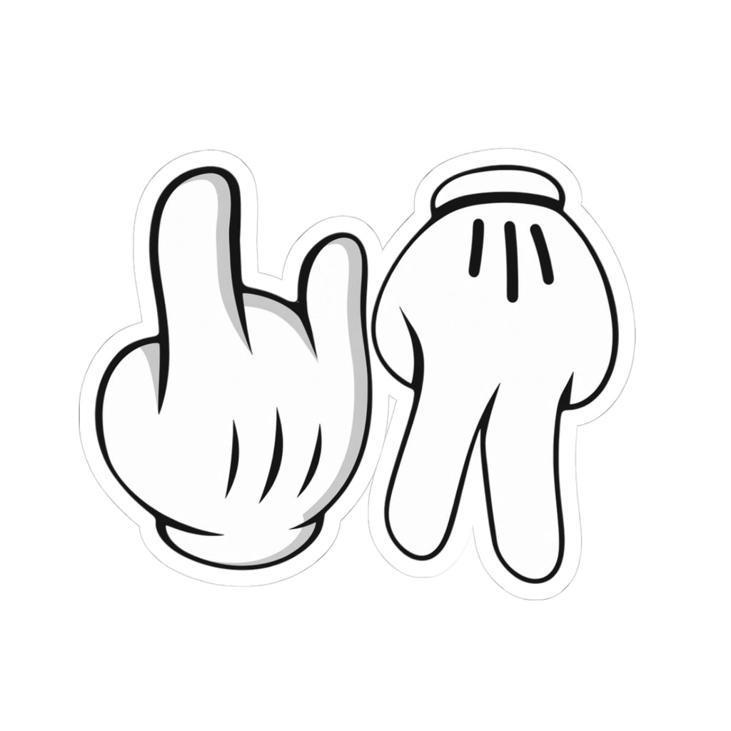 UAB Mickey Hands Sticker